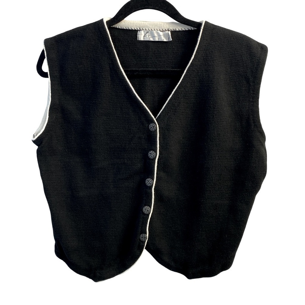 Vintage Haley Sweater Vest Pit 20 L 19